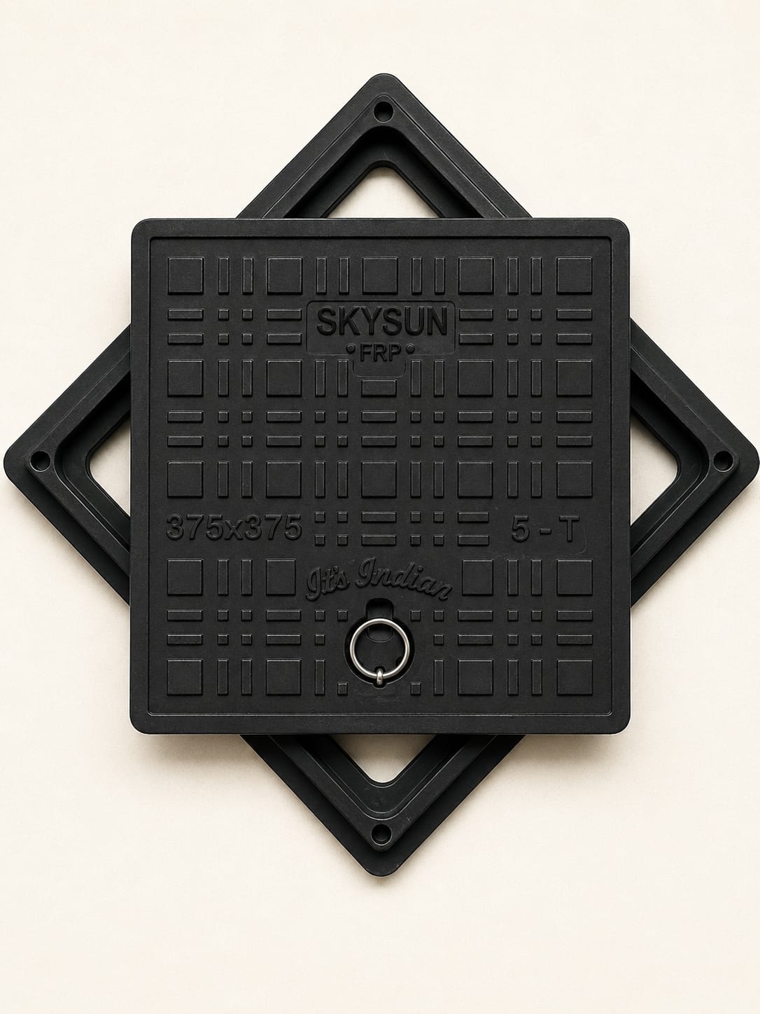 375 X 375 - Black
